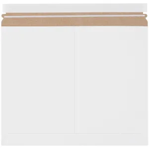 14 7/8 x 11 7/8" White Stayflats Lite® Mailers