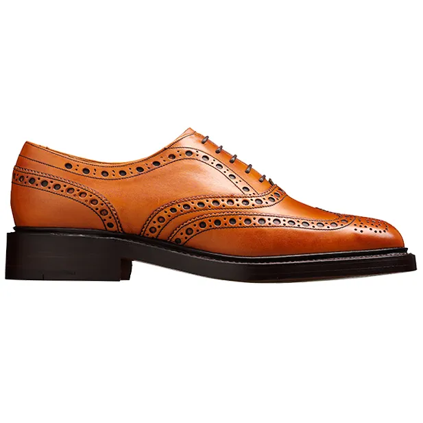 40% OFF BARKER Westfield Shoes - Mens Country Brogues - Cedar Calf - Size: UK 6