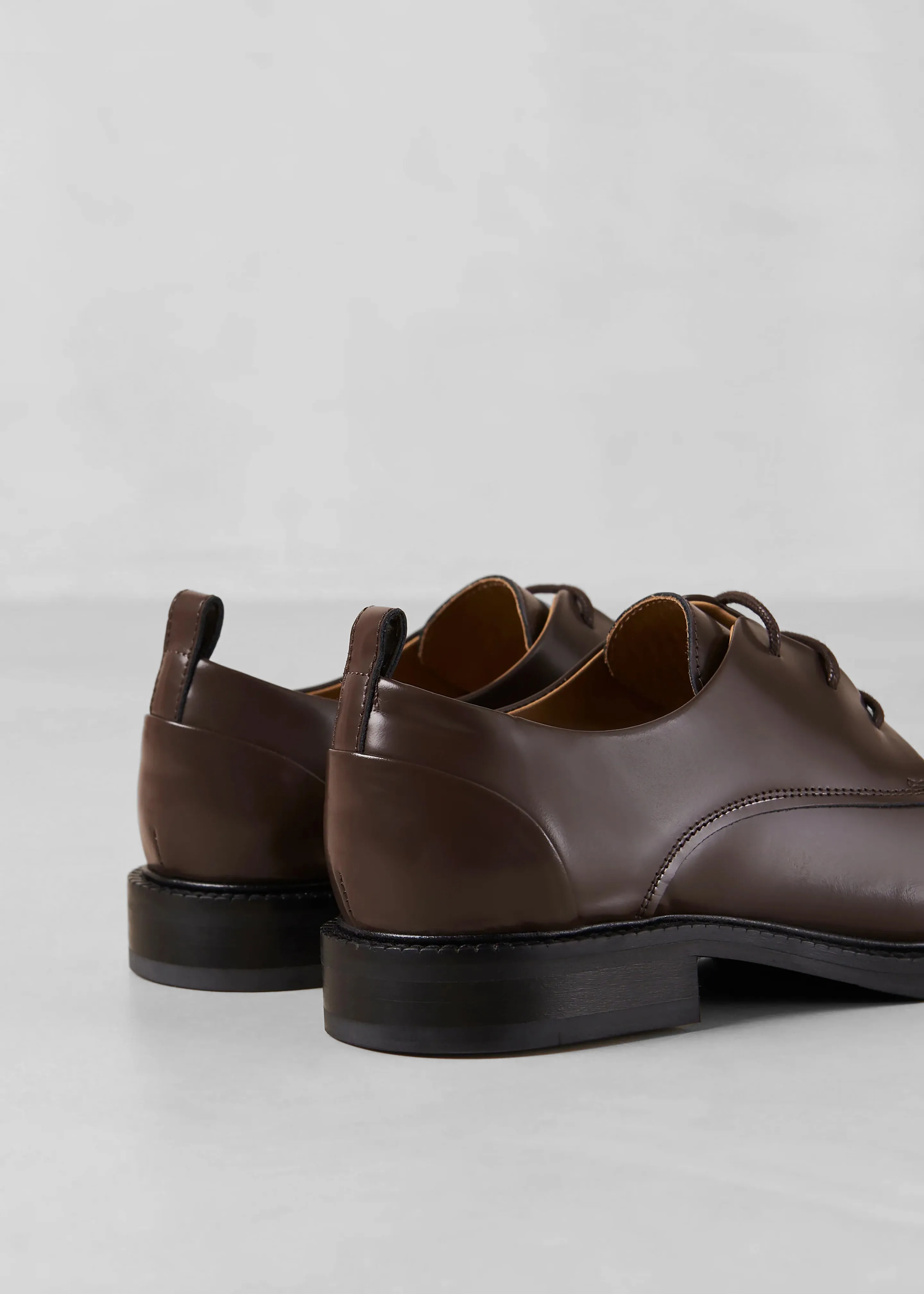 Alohas Langston Leather Oxfords - Brown