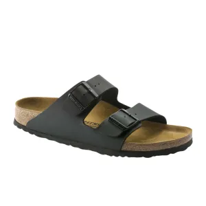 BIRKENSTOCK - Leather Double Straps Slides