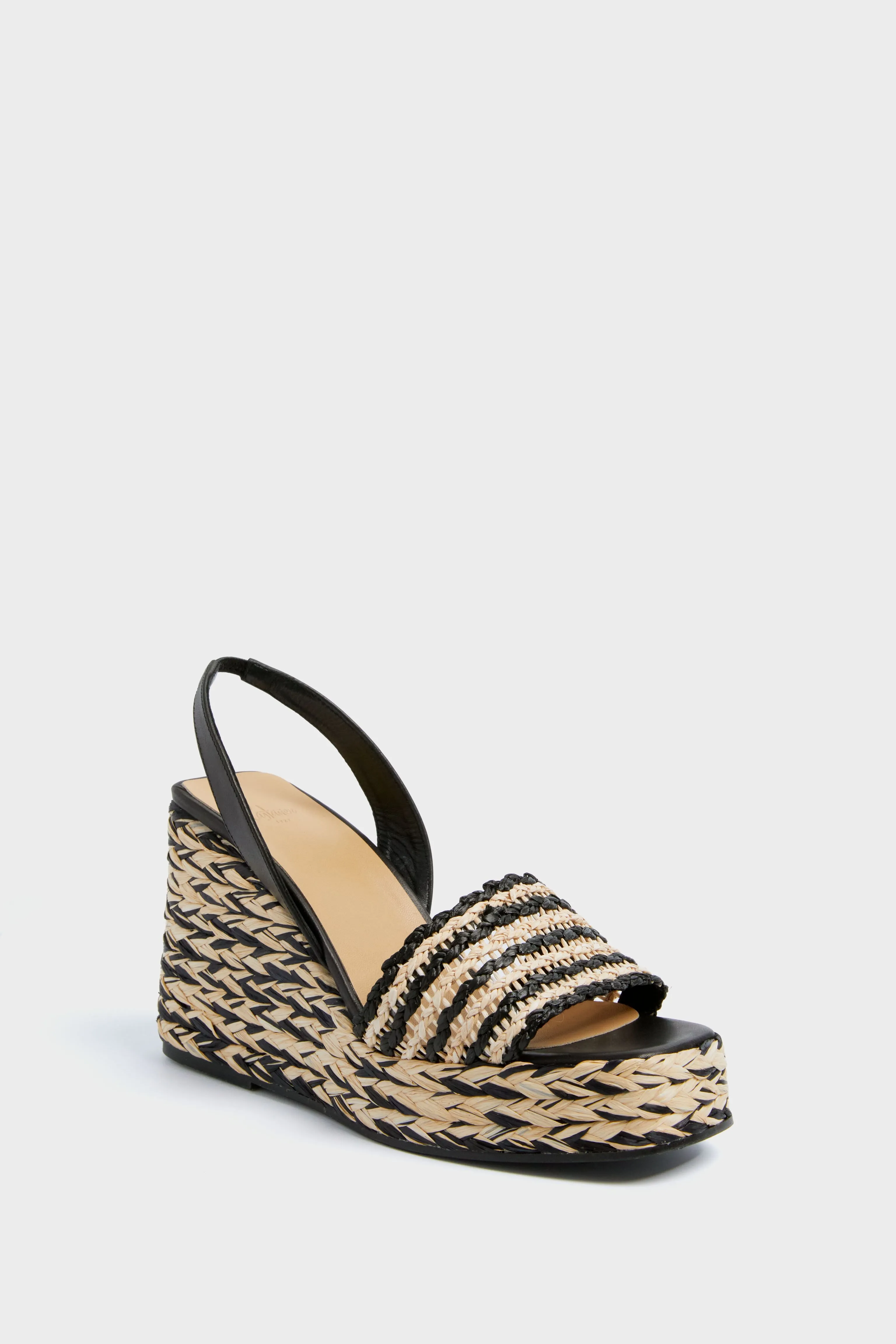 Black Tostado Thyra Wedge Espadrilles