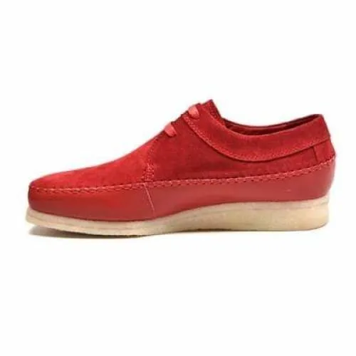 British Walkers Weaver Somerset Men's Red Suede