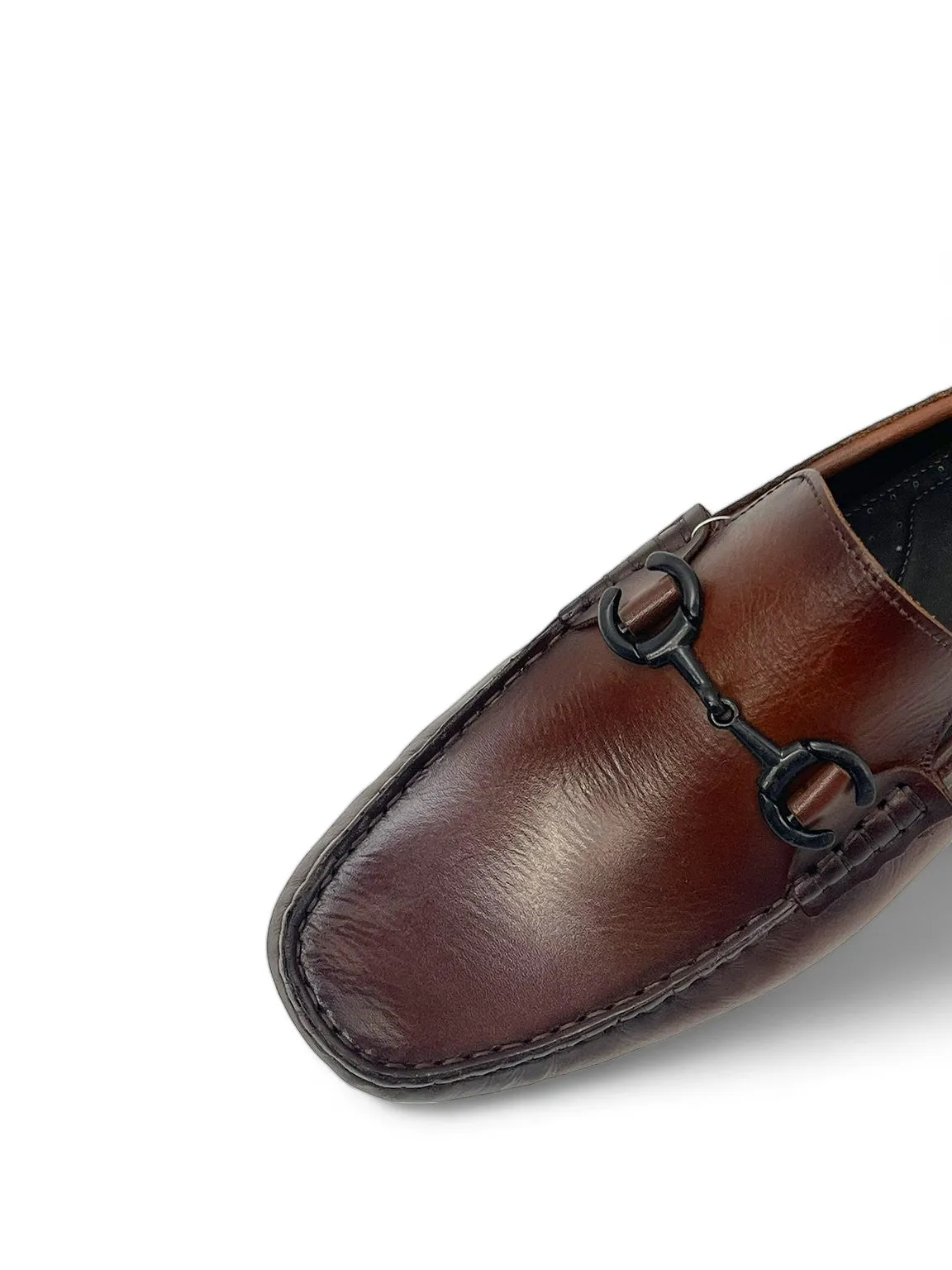 C-Moc Burnished Chain Loafer