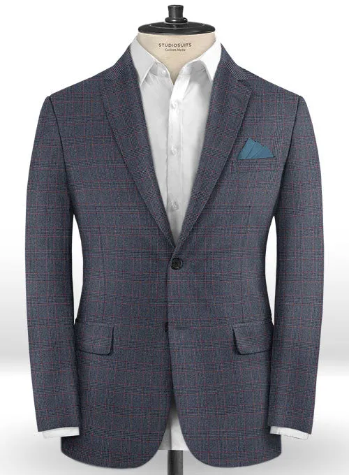 Caccioppoli Dapper Dandy Bella Blue Wool Suit