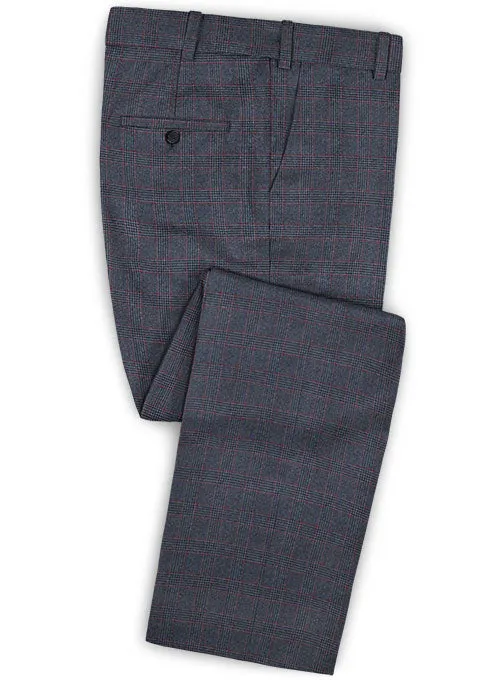 Caccioppoli Dapper Dandy Bella Blue Wool Suit