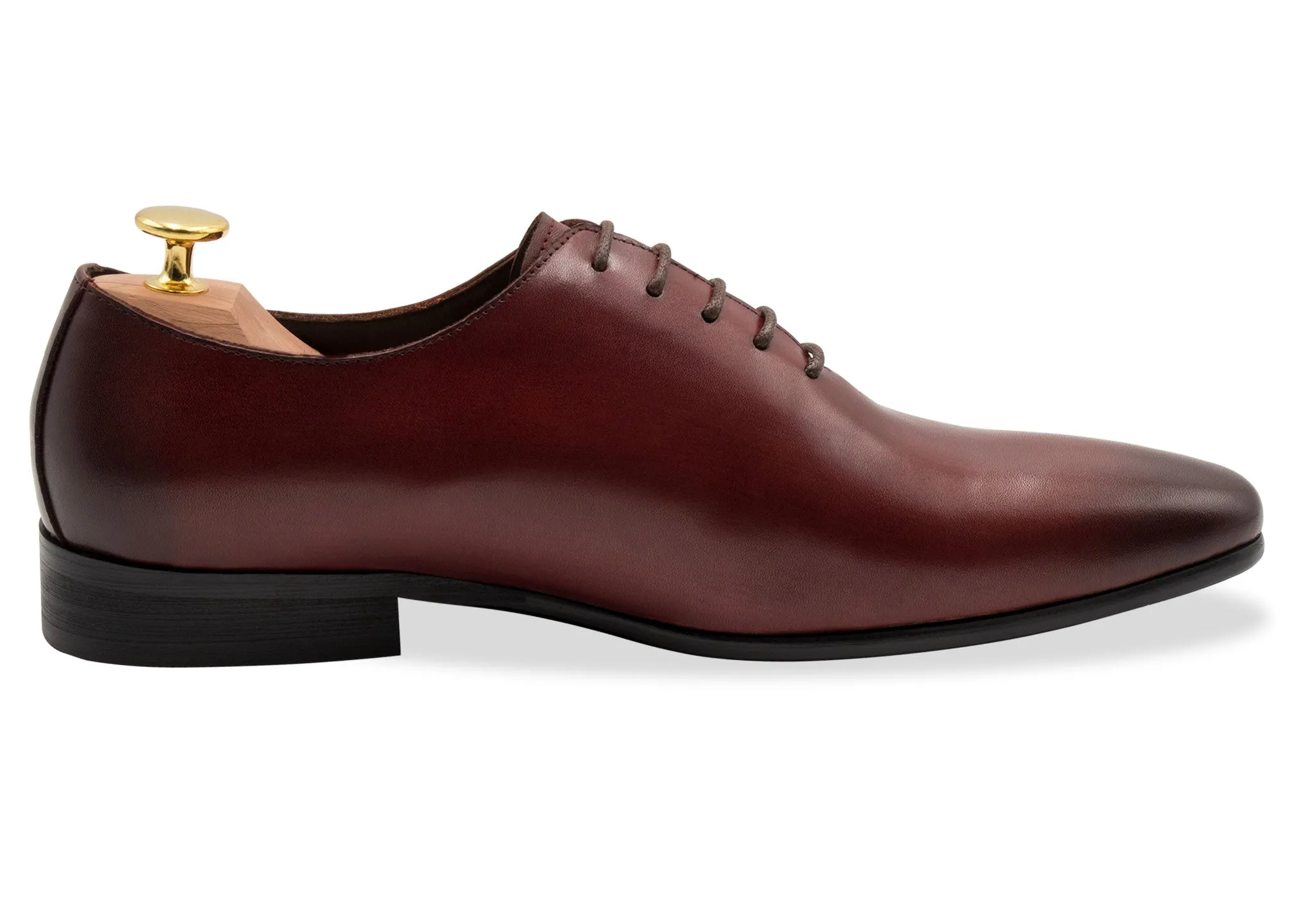 Carlota Wholecut Oxblood Oxford