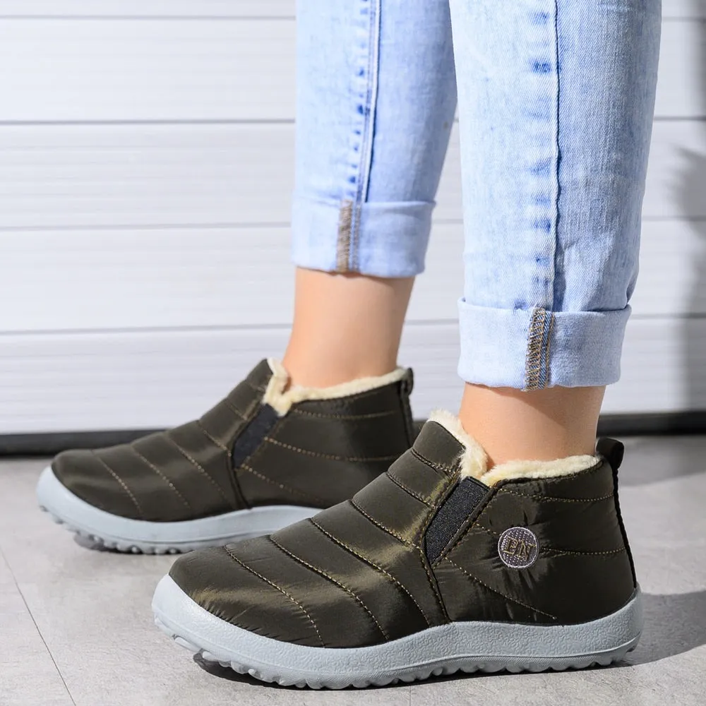 Casual flat winter boots | waterproof casual boots | Ankle Boots for Women