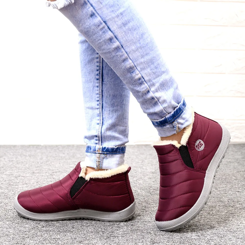 Casual flat winter boots | waterproof casual boots | Ankle Boots for Women