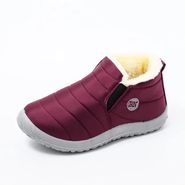 Casual flat winter boots | waterproof casual boots | Ankle Boots for Women