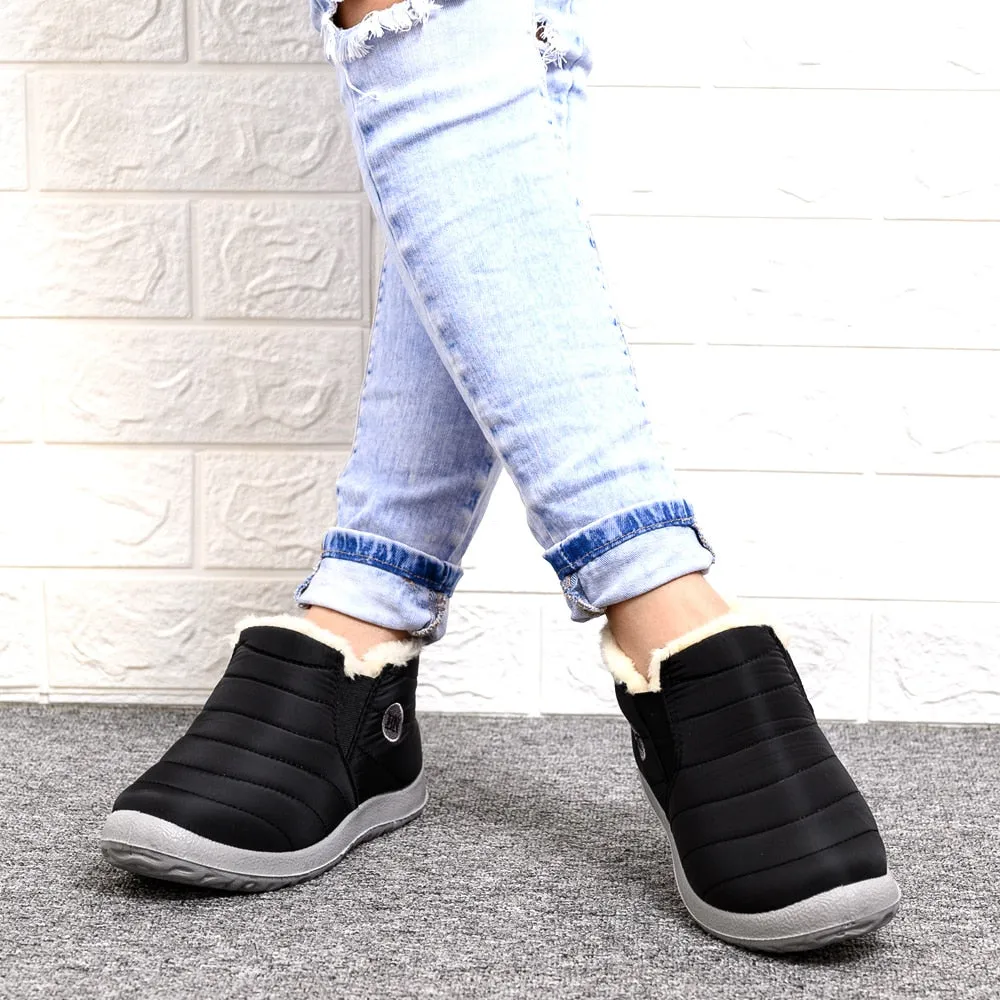 Casual flat winter boots | waterproof casual boots | Ankle Boots for Women