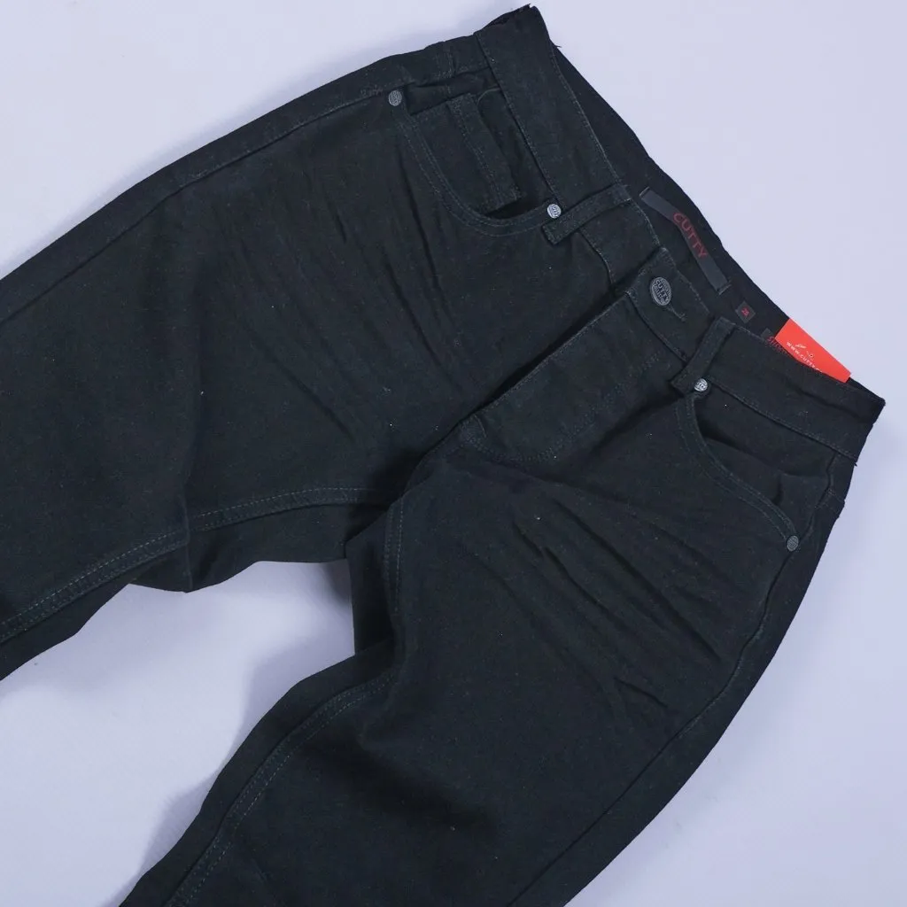 Cutty Shooter Black Jeans