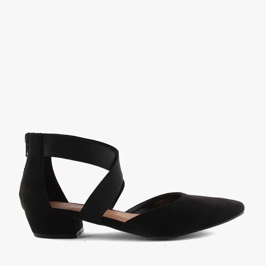 Ella Shoe Black Suede