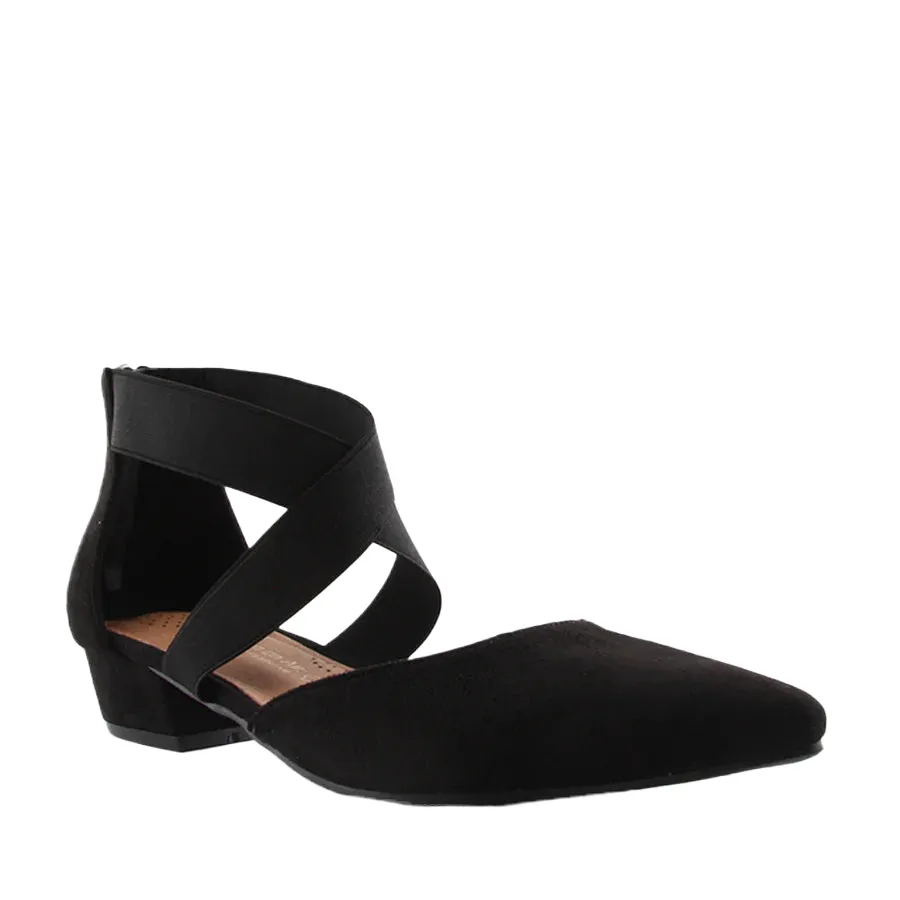 Ella Shoe Black Suede