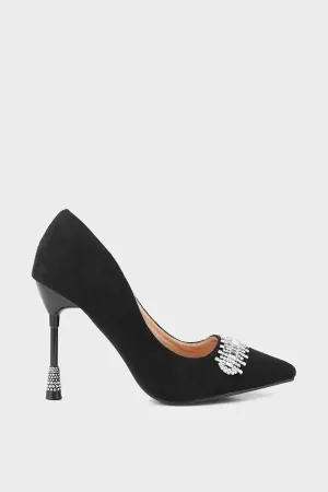 Formal Court Shoes I44466-BLACK