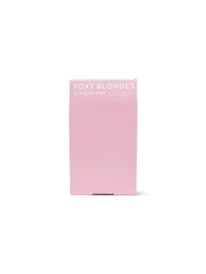 Foxy Blondes Tickle Me Pink Flat Packed Sheets