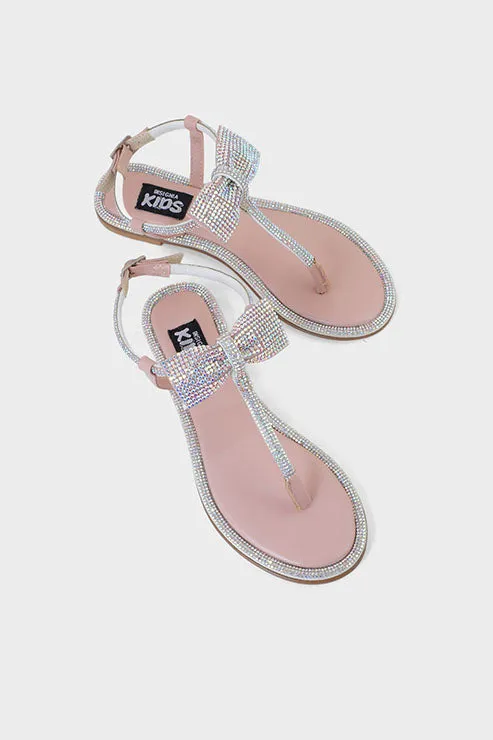 Girls Formal Slip On GF2000-Pink