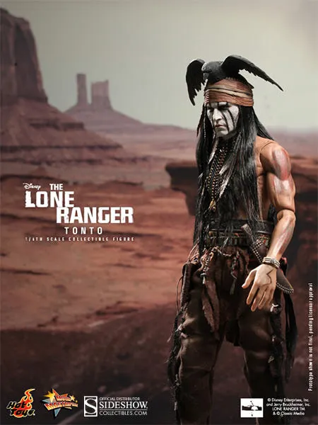 Hot Toys Tonto The Lone Ranger 12 Inch 1/6 Scale Action Figure MMS217