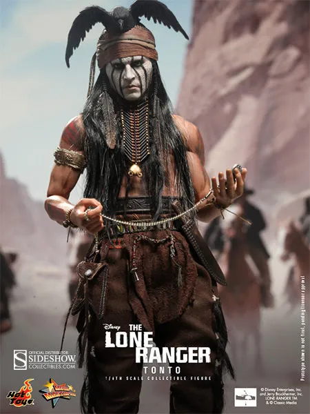 Hot Toys Tonto The Lone Ranger 12 Inch 1/6 Scale Action Figure MMS217