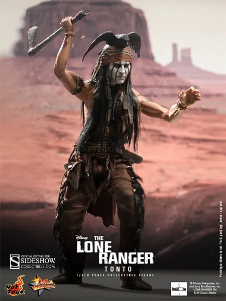 Hot Toys Tonto The Lone Ranger 12 Inch 1/6 Scale Action Figure MMS217