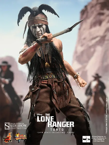 Hot Toys Tonto The Lone Ranger 12 Inch 1/6 Scale Action Figure MMS217