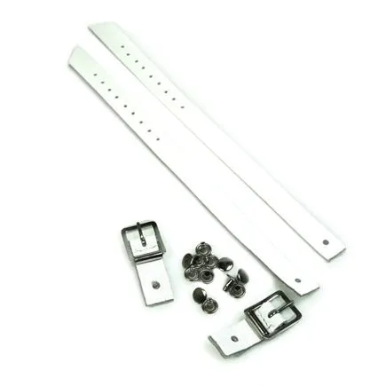 Jig Shoe Strap Replacement Kit - White