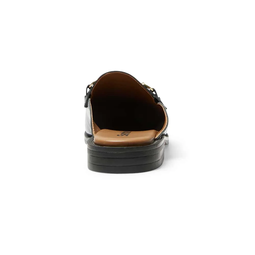 Lena Loafer in Black Patent