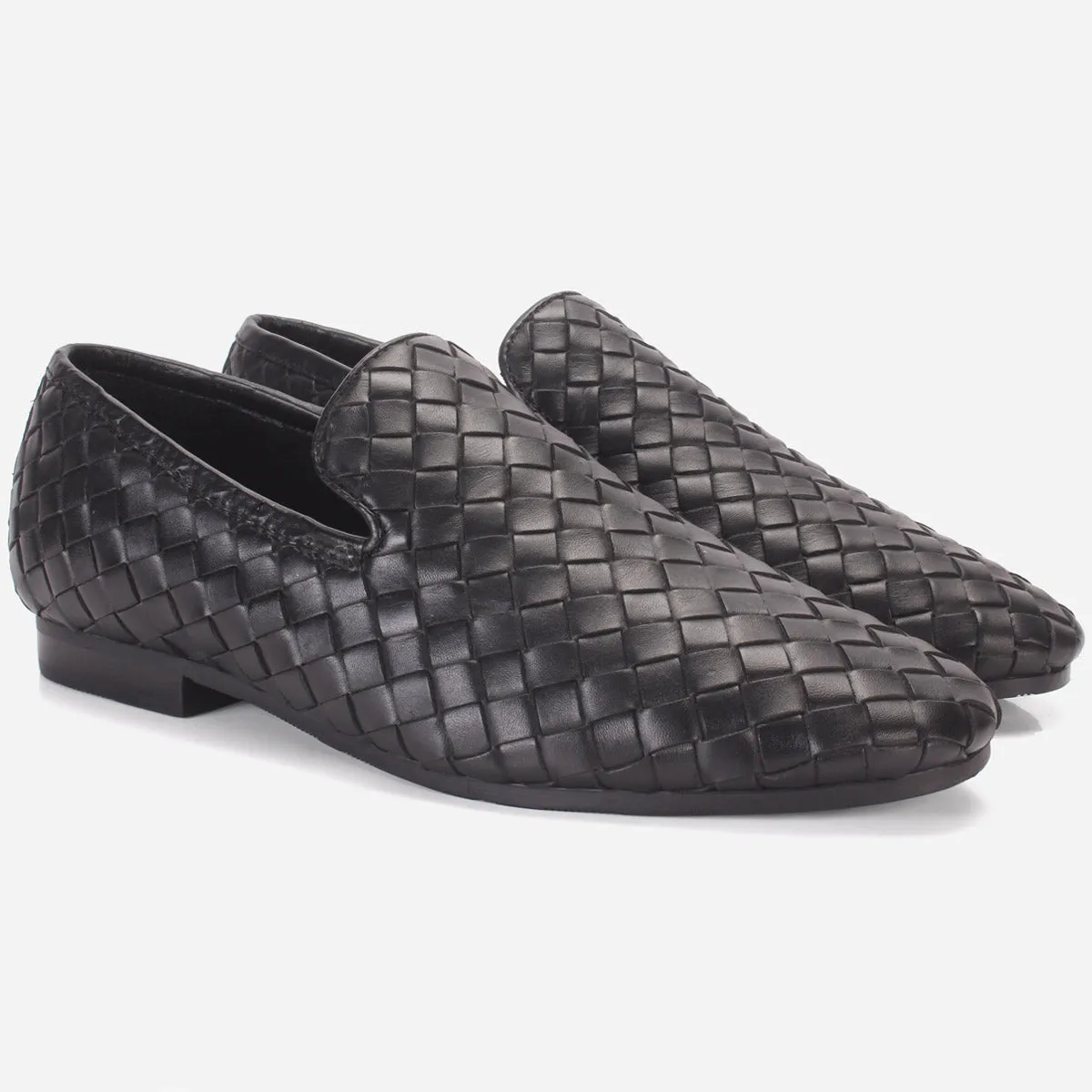 Men "GYTORE" Leather Slide In Dress Shoes