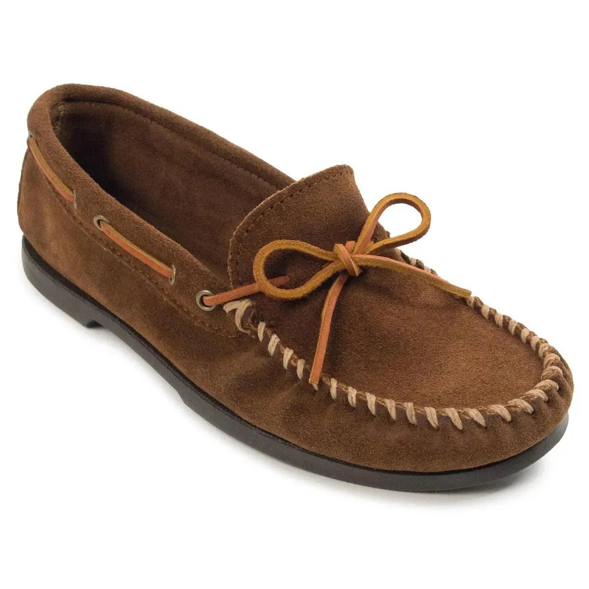 Minnetonka Camp Moc Suede - Mens Moccasin