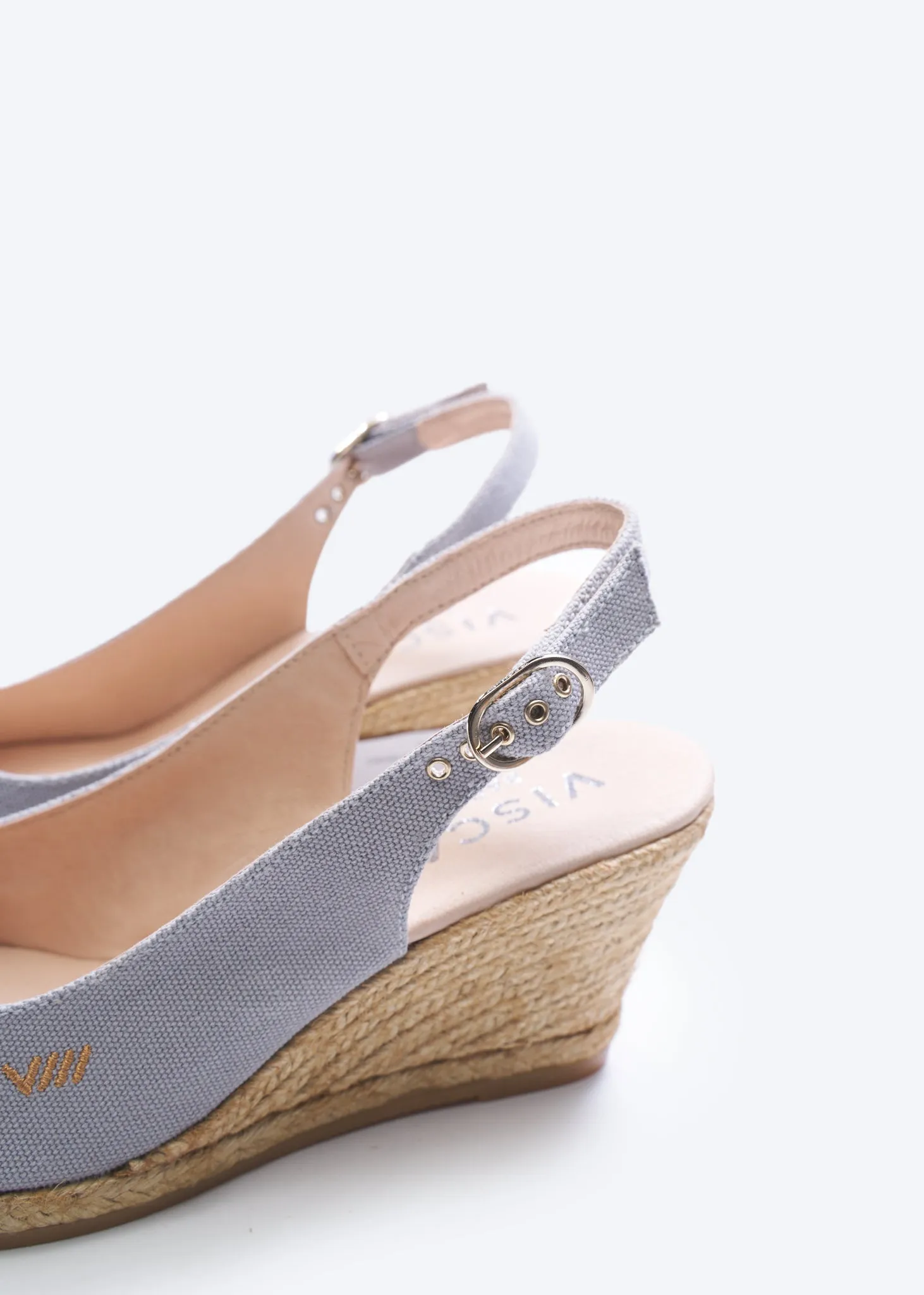 Palomera Canvas Espadrille Wedges