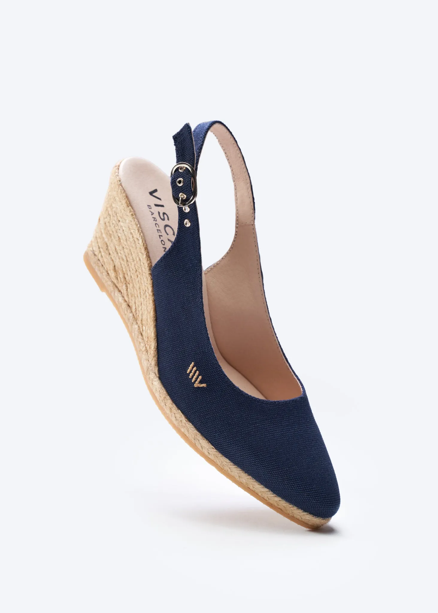 Palomera Canvas Espadrille Wedges