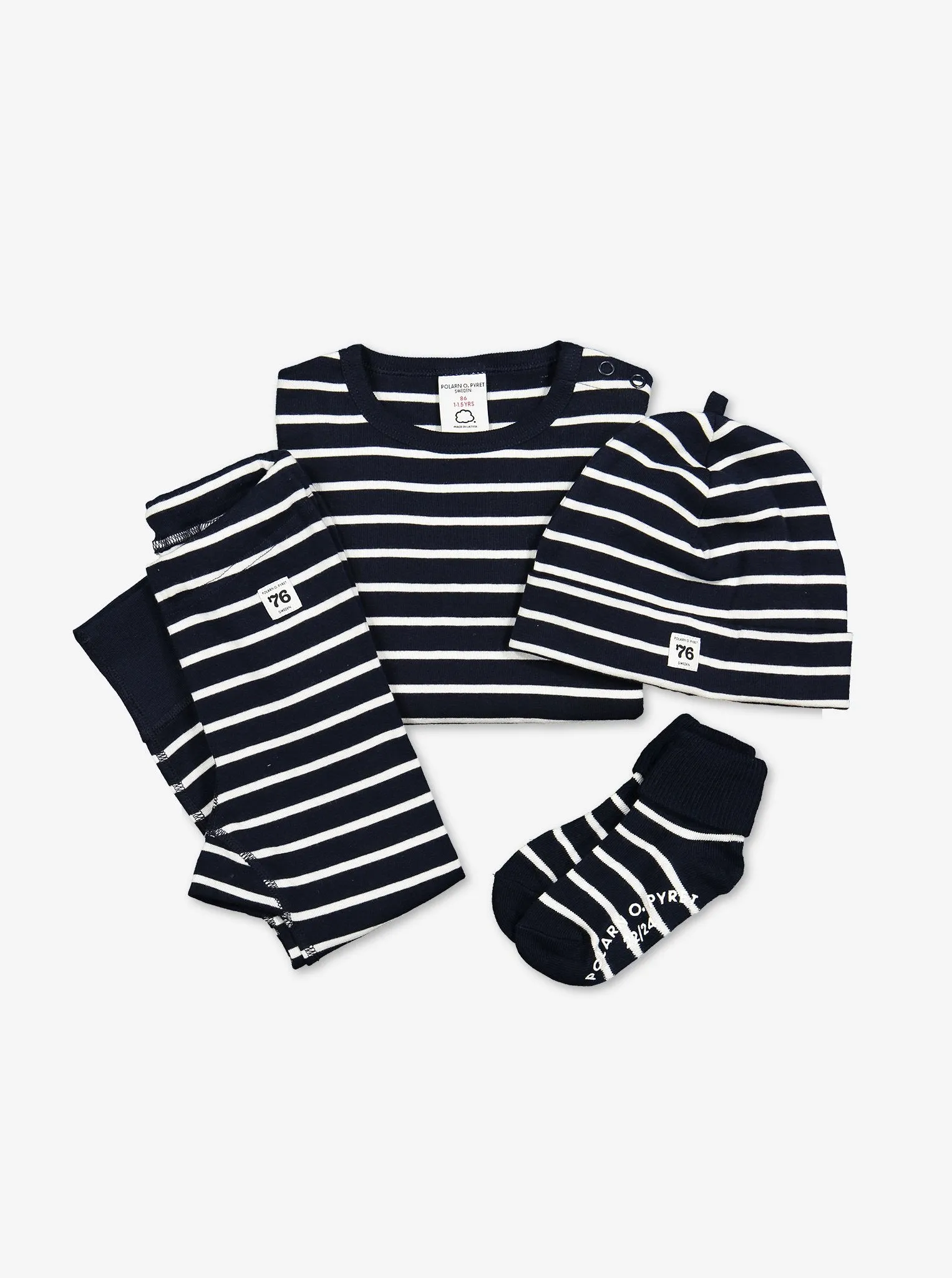 PO.P Stripe Baby Top