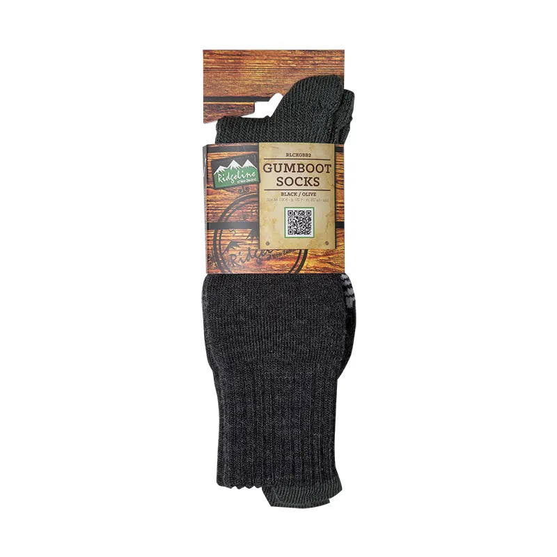 Ridgeline Gumboot Merino Sock