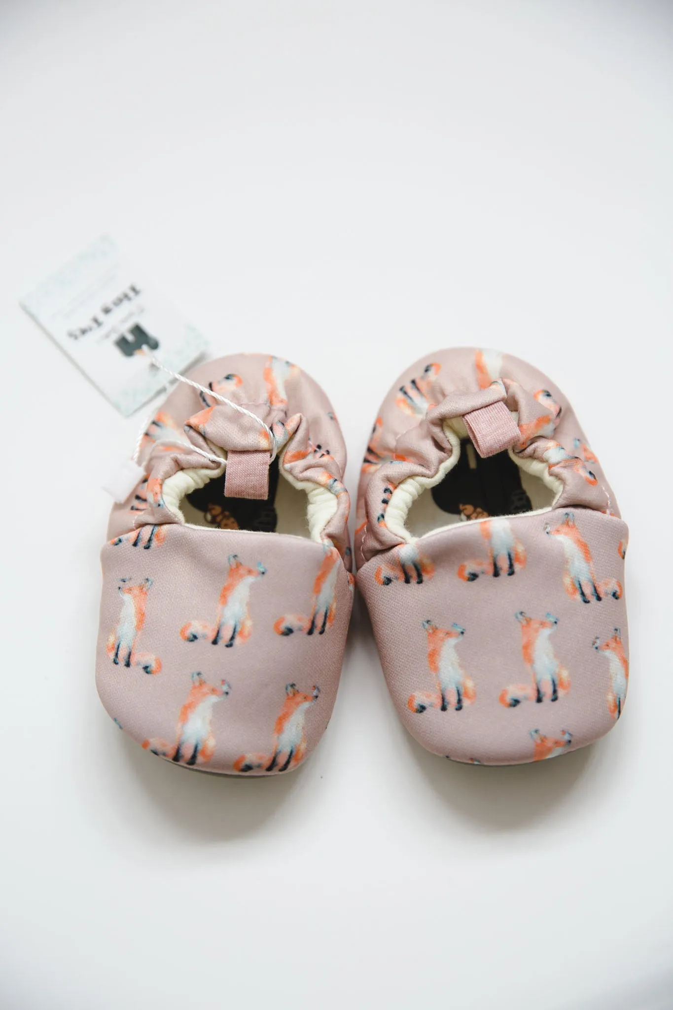 Tiny Toes Moccasins - Fox