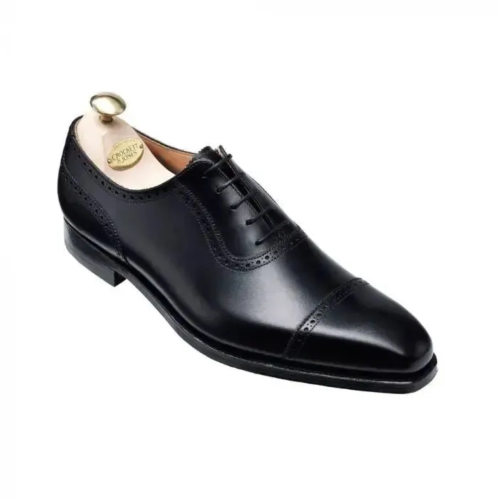 Westbourne Black Calf Oxford Shoes