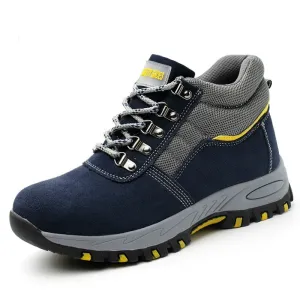 Winter Men Safety Work Boots Warm